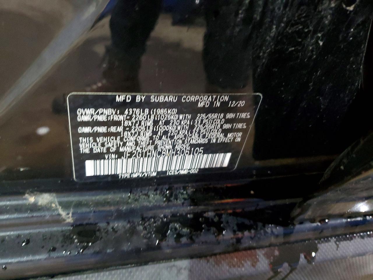 2021 SUBARU CROSSTREK LIMITED photo 14