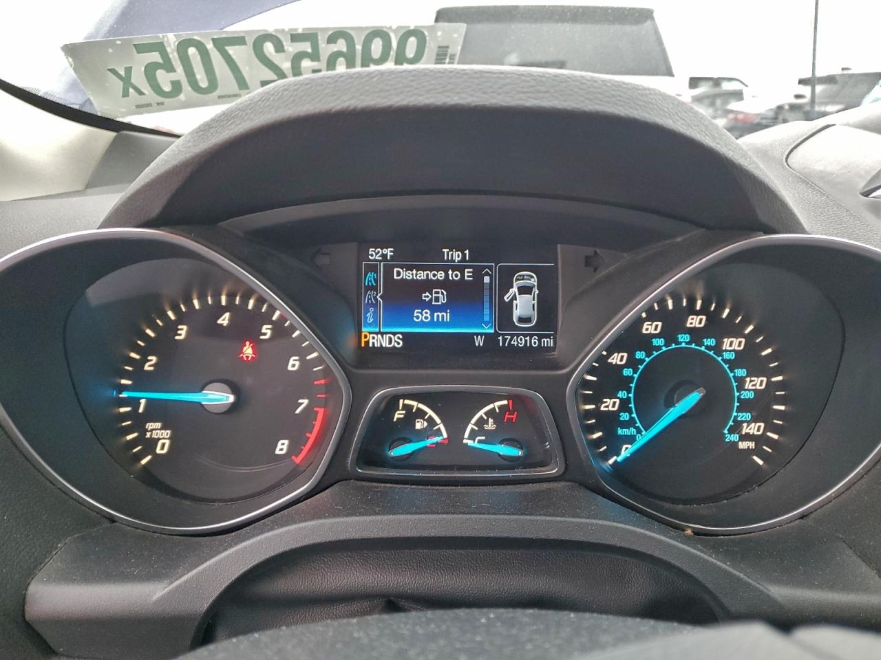 2014 FORD ESCAPE SE photo 9
