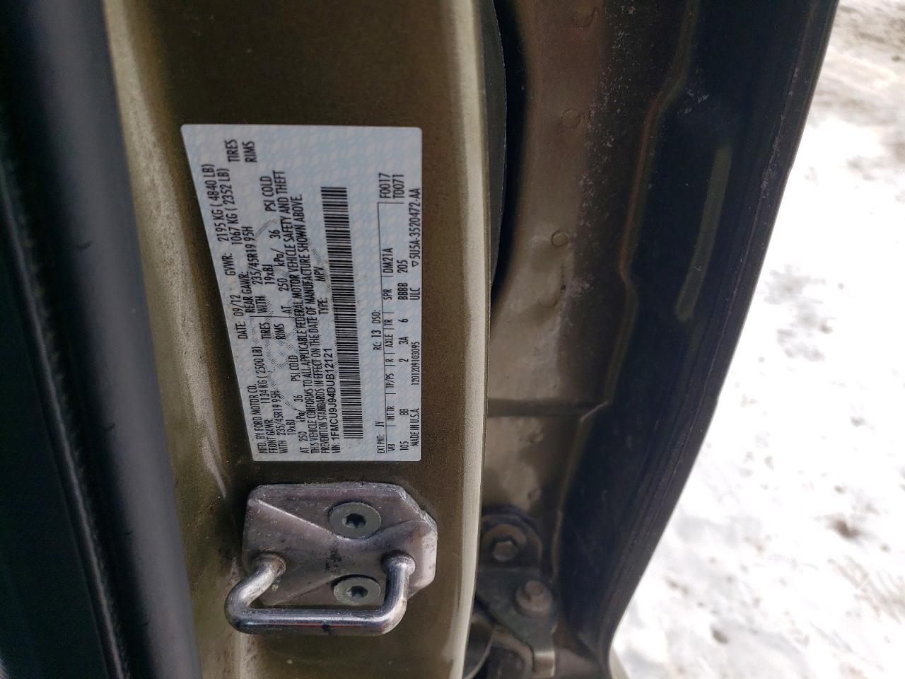 2013 FORD ESCAPE TITANIUM photo 14