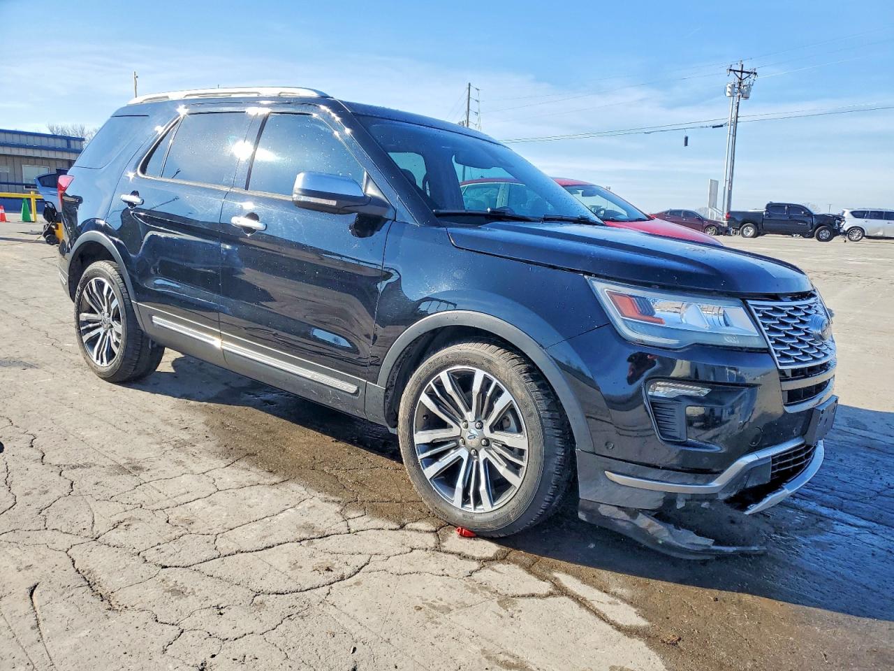 2018 FORD EXPLORER PLATINUM photo 4