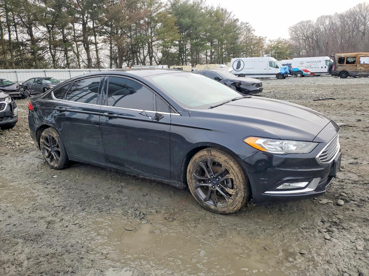 2018 FORD FUSION SE photo 4