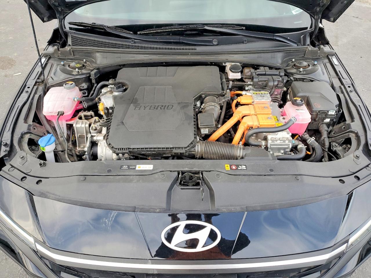 2025 HYUNDAI ELANTRA BLUE photo 11