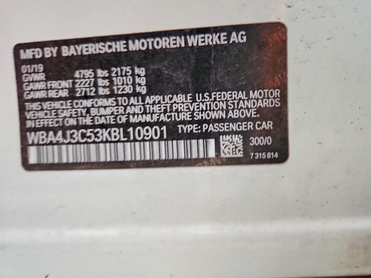 2019 BMW 430XI photo 12