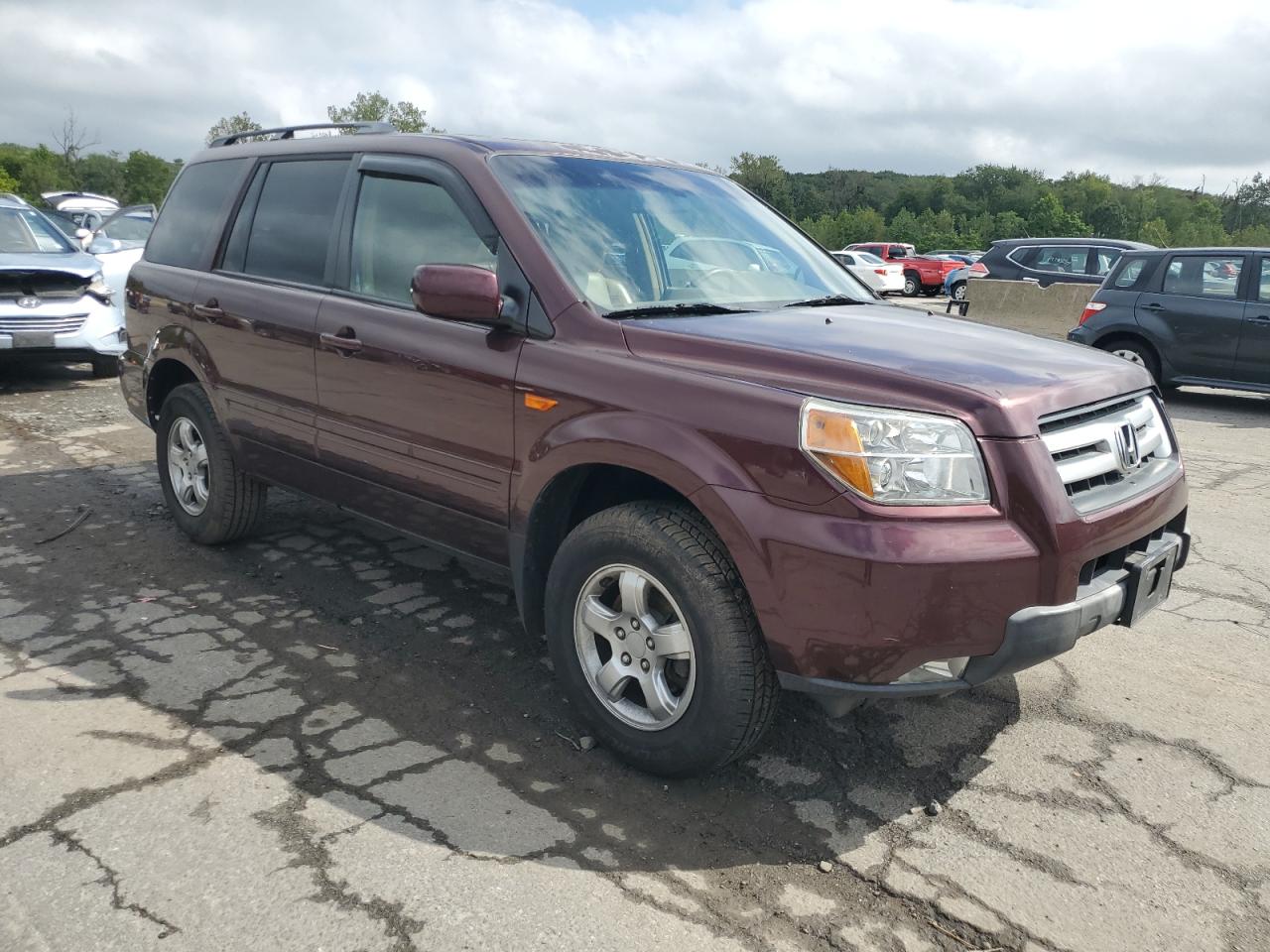 2008 HONDA PILOT EXL photo 7