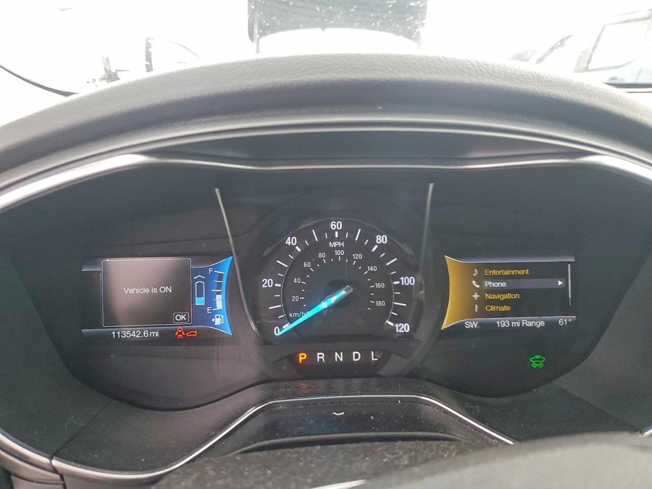 2016 FORD FUSION TITANIUM PHEV photo 9