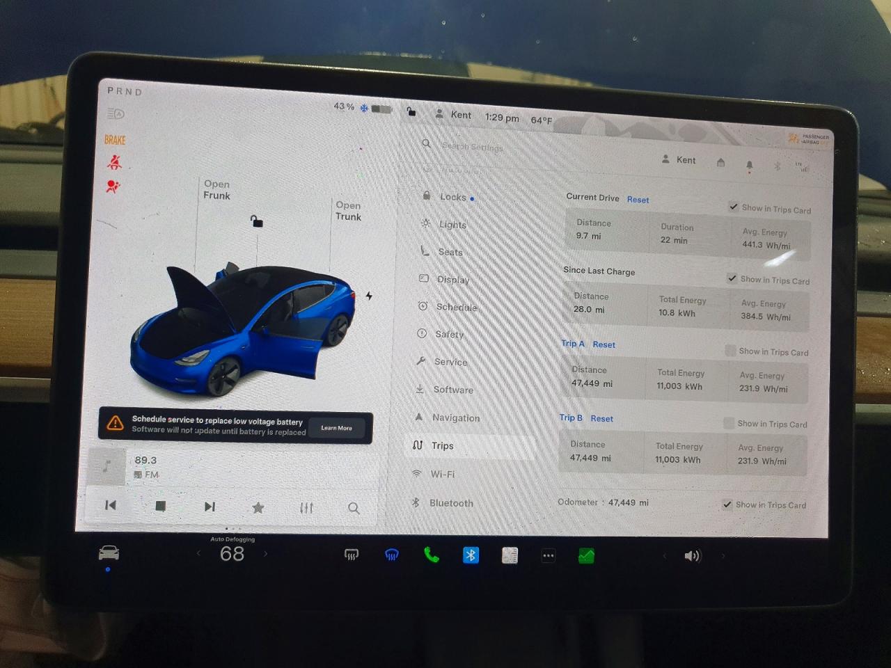 2021 TESLA MODEL 3 photo 9