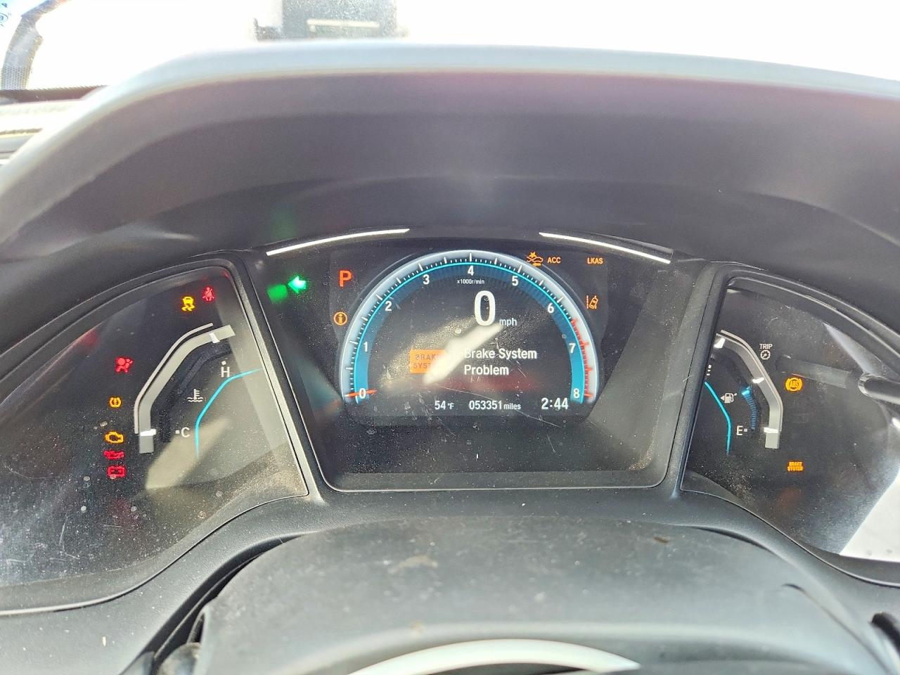 2020 HONDA CIVIC LX photo 9