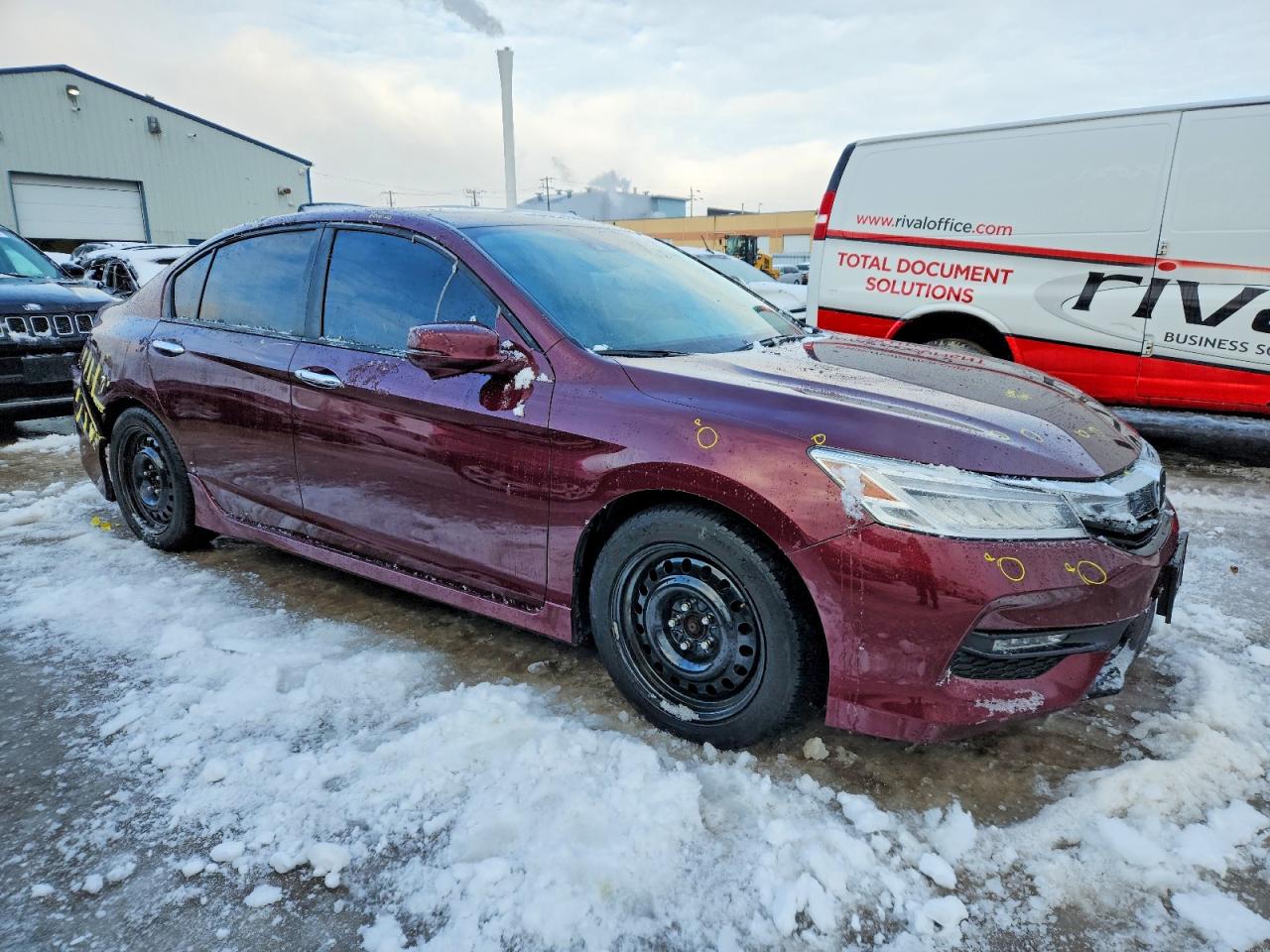 2017 HONDA ACCORD EX photo 4
