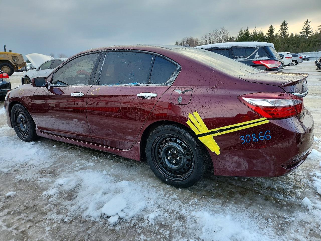 2017 HONDA ACCORD EX photo 2