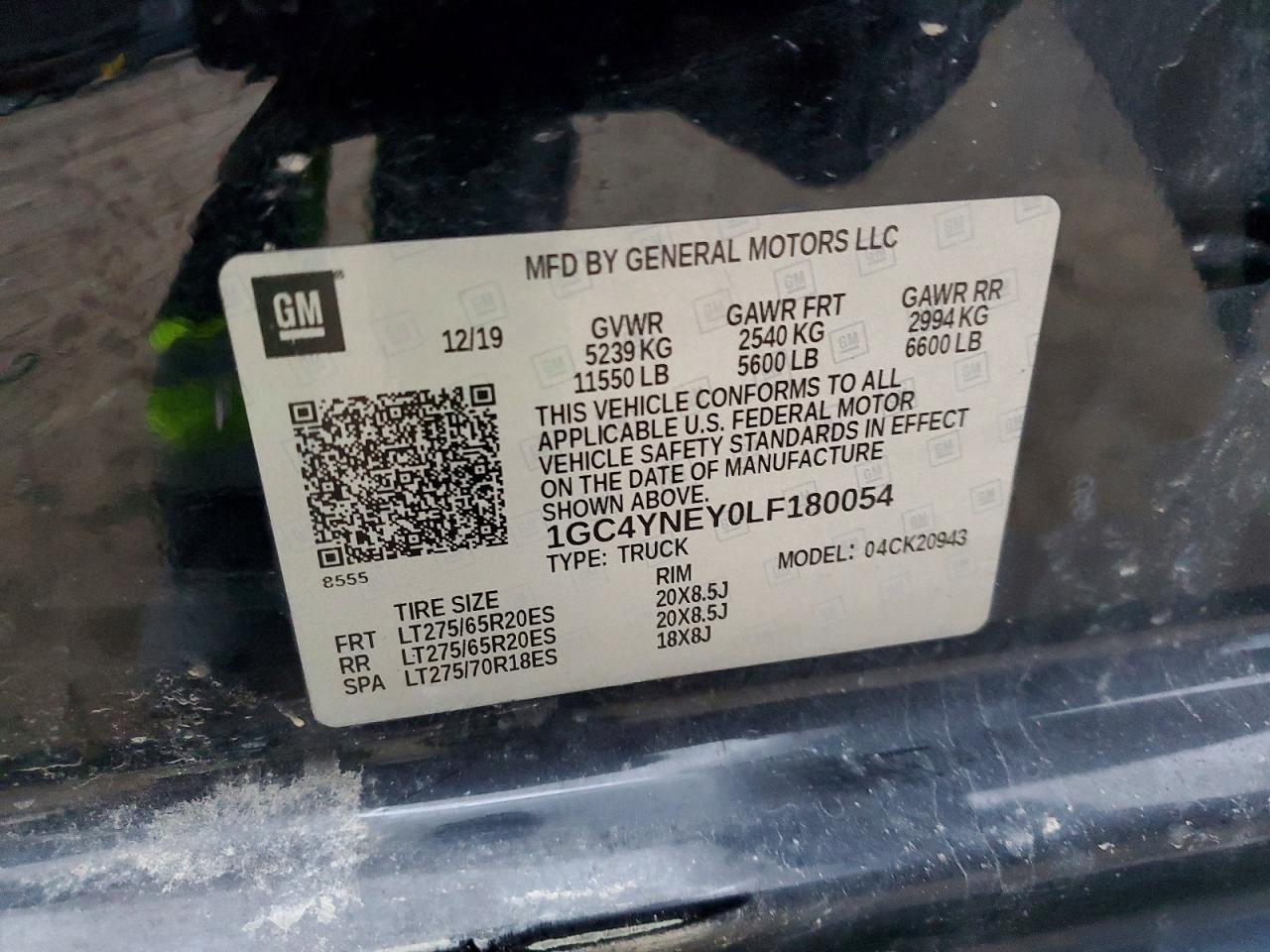 2020 CHEVROLET SILVERADO K2500 HEAVY DUTY LT photo 13
