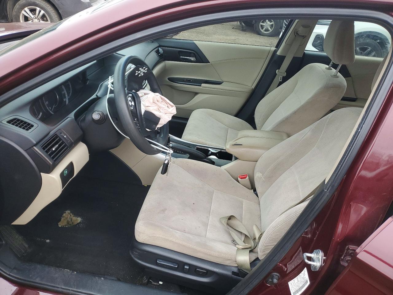 2013 HONDA ACCORD EX photo 7