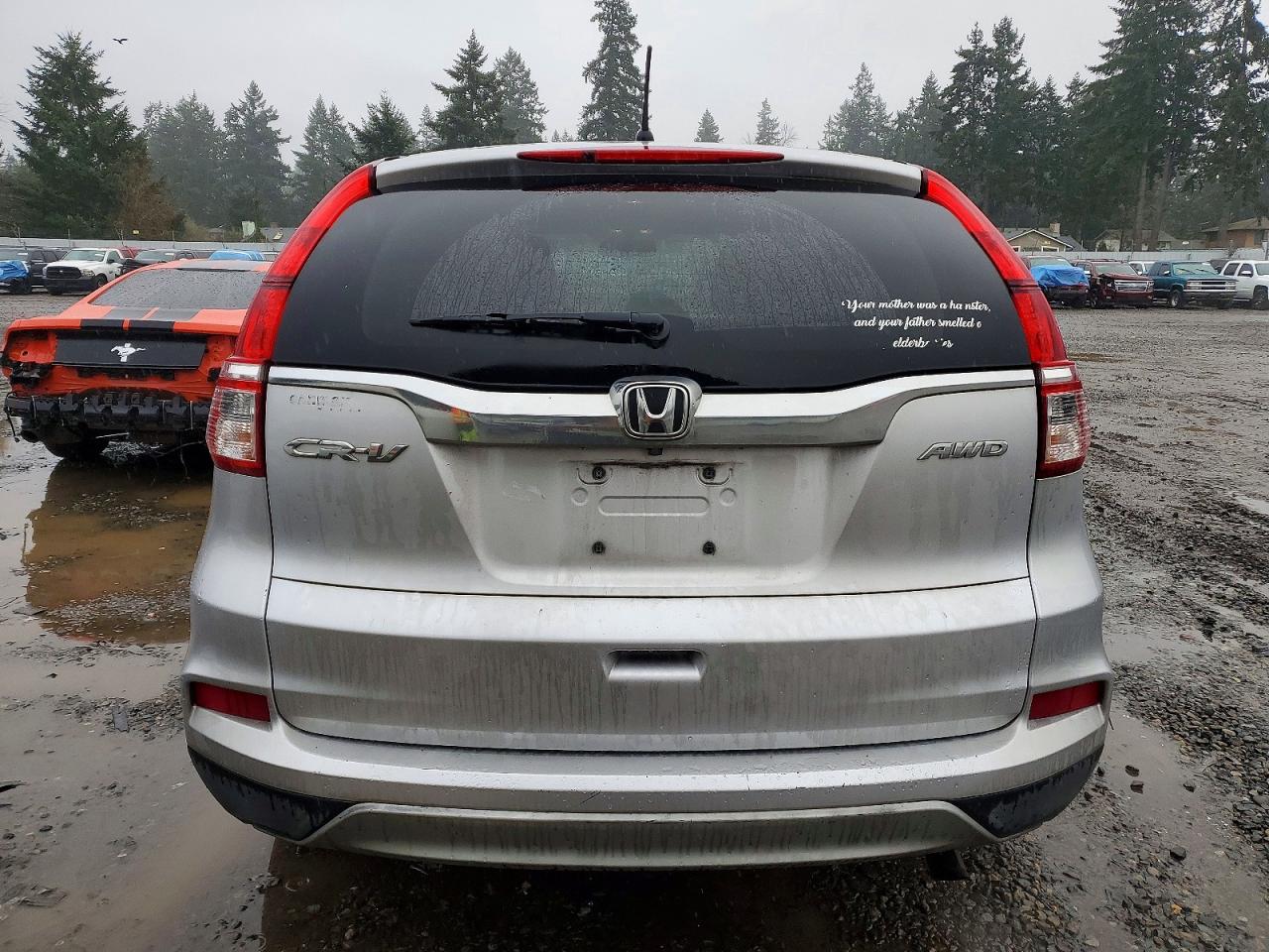 2016 HONDA CR-V EX photo 6