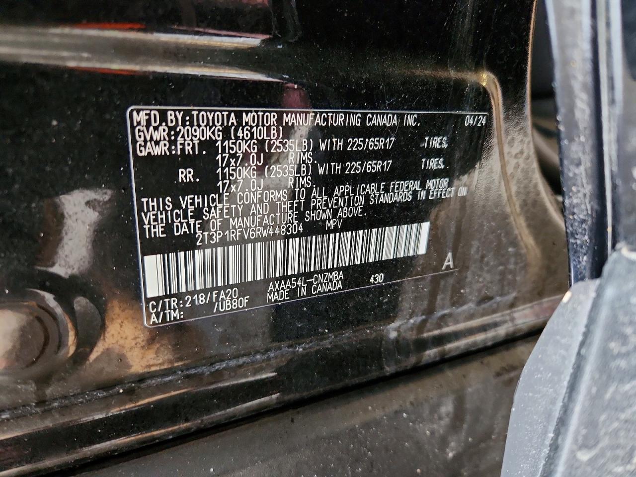 2024 TOYOTA RAV4 XLE photo 25
