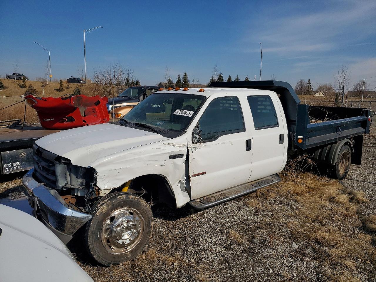 2004 FORD F550 SUPER DUTY DUMP TRUCK photo 2