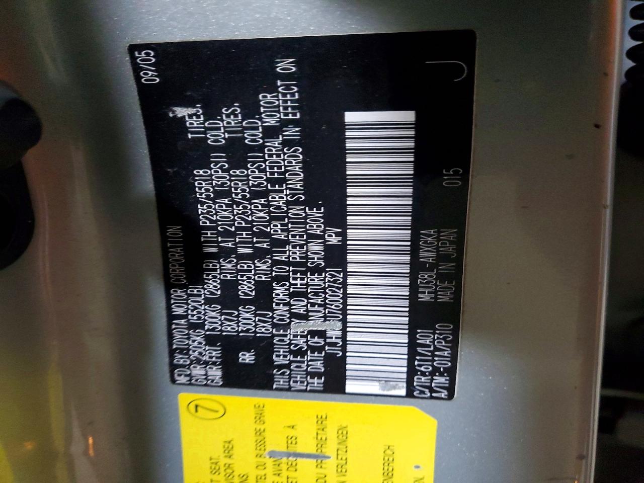 2006 LEXUS RX 400 photo 13