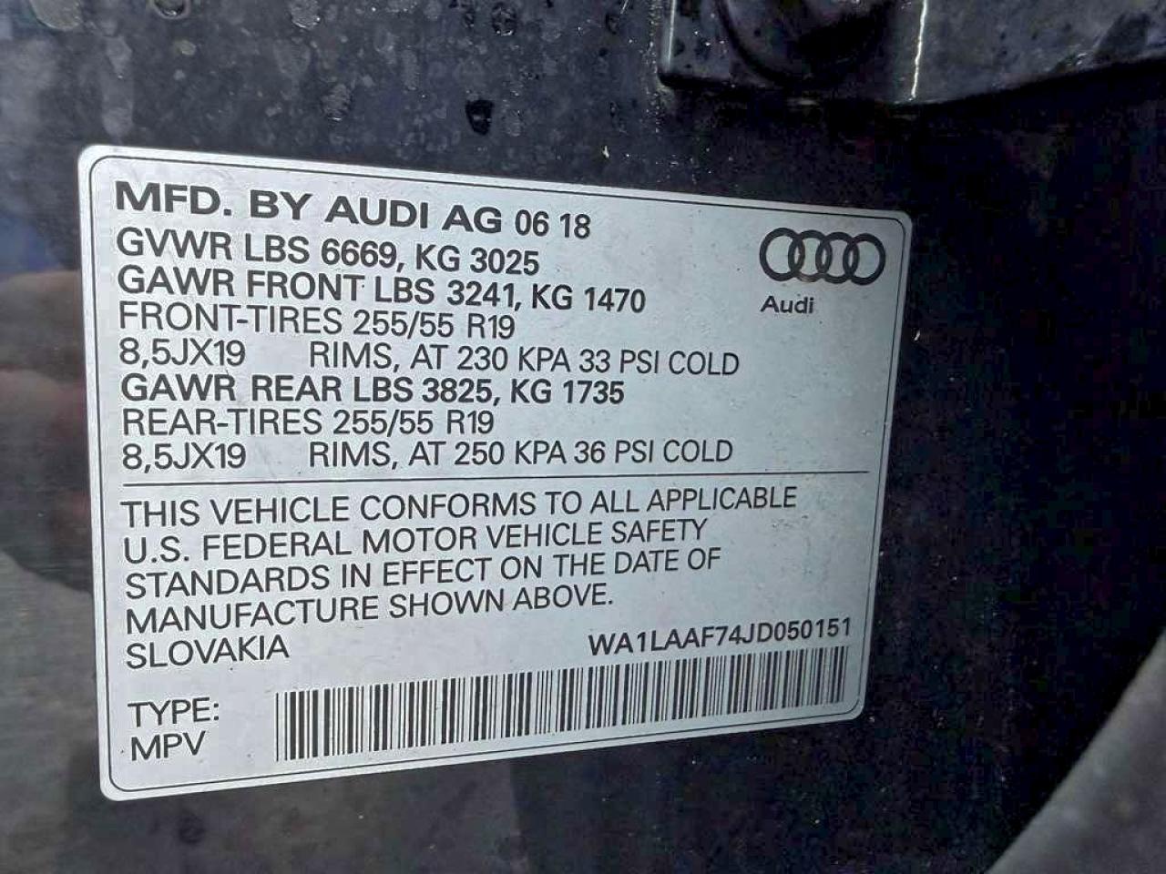 2018 AUDI Q7 PREMIUM PLUS photo 11