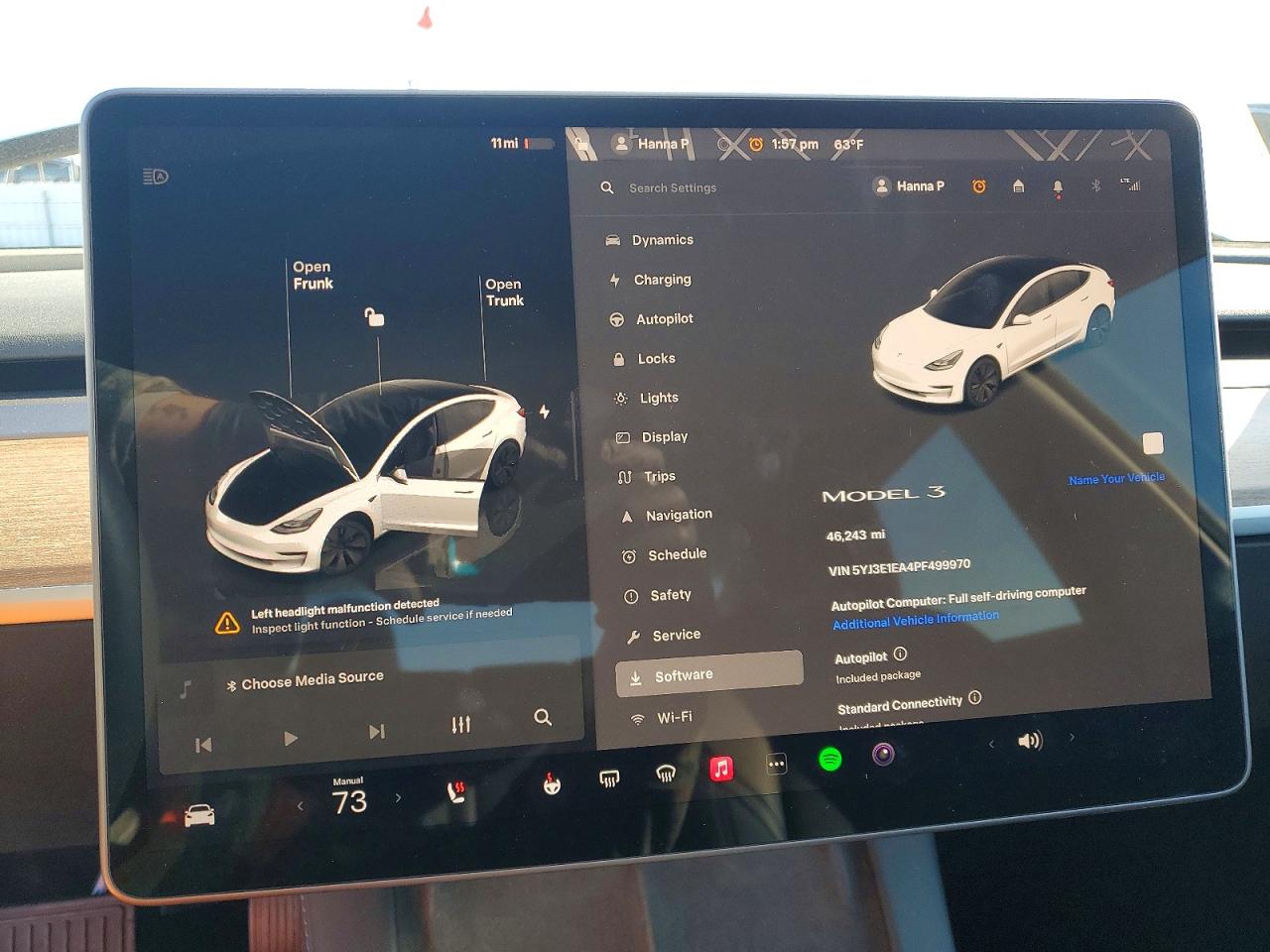 2023 TESLA MODEL 3 photo 9