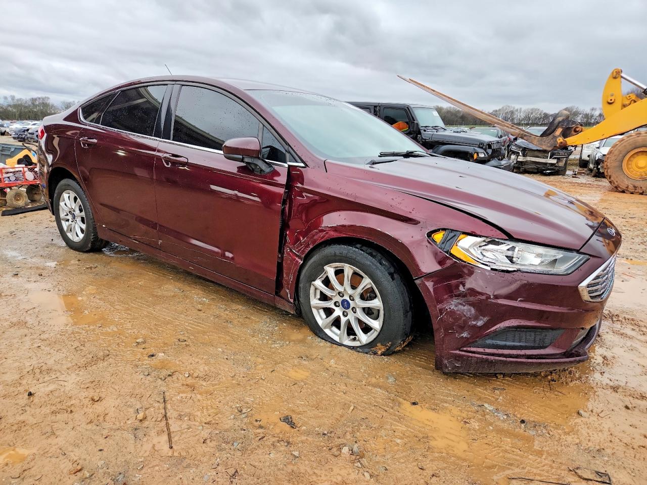 2017 FORD FUSION S photo 4