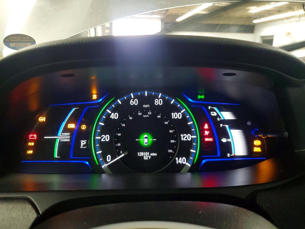 2015 HONDA ACCORD HYBRID EXL photo 9