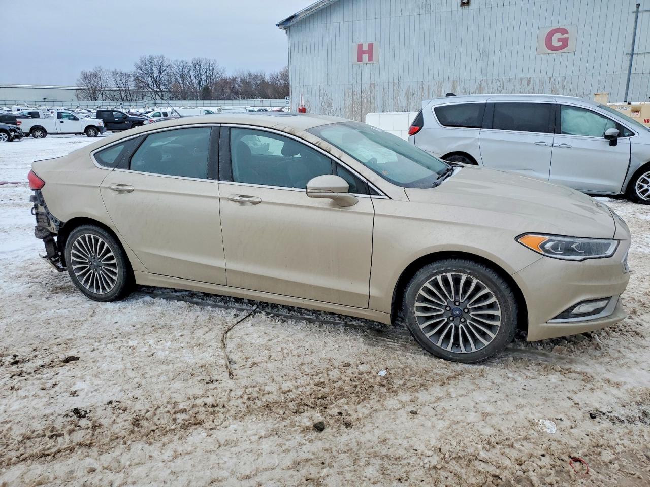 2017 FORD FUSION SE photo 4