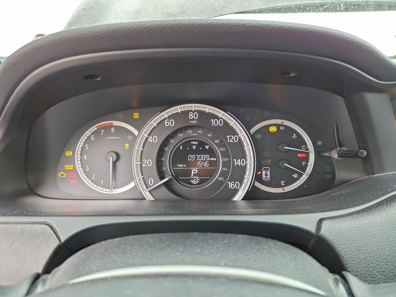 2013 HONDA ACCORD EX photo 9
