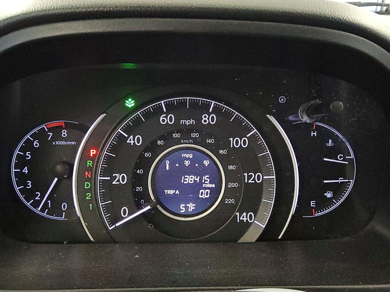 2012 HONDA CR-V EXL photo 9