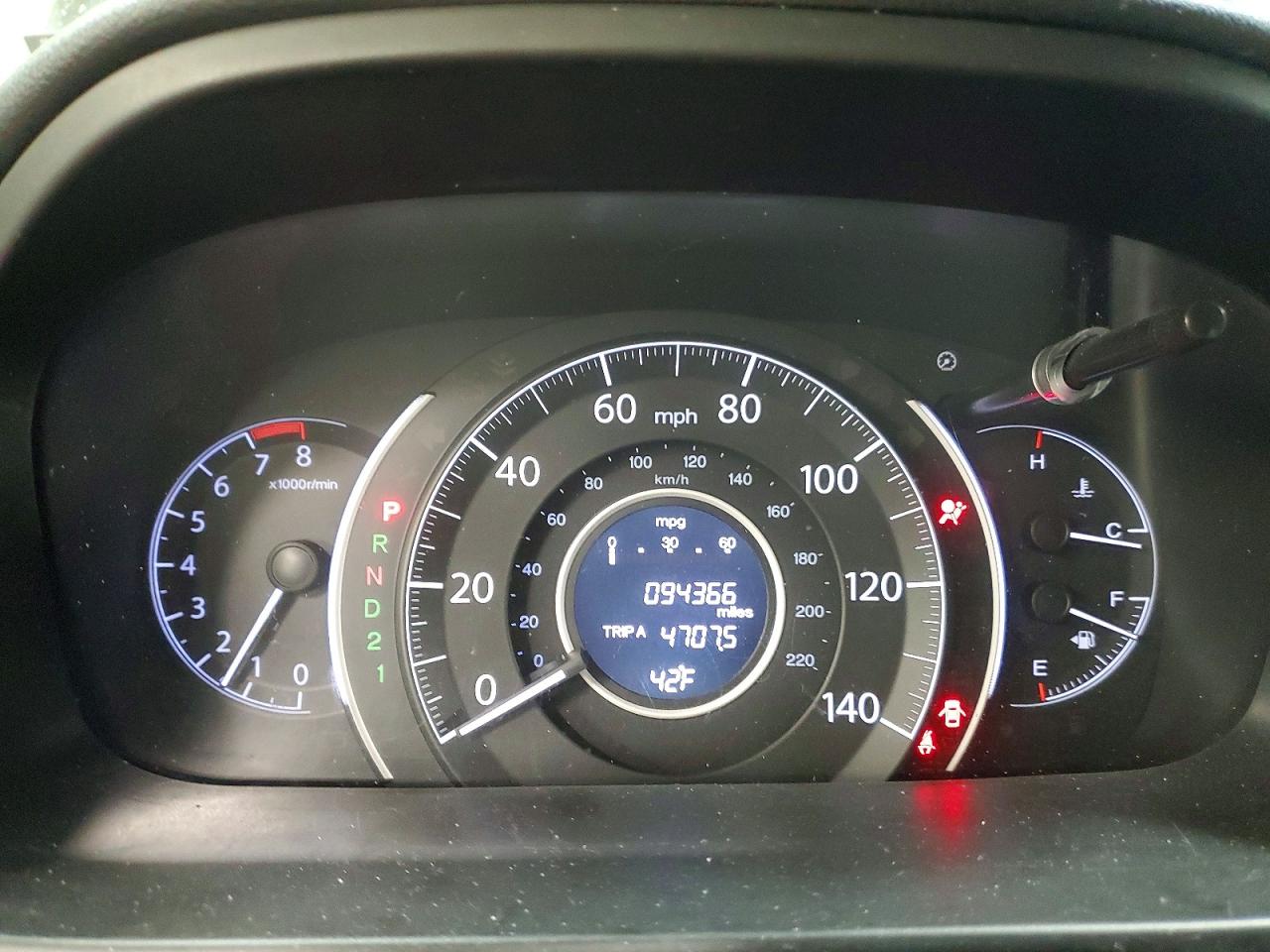 2013 HONDA CR-V EXL photo 9