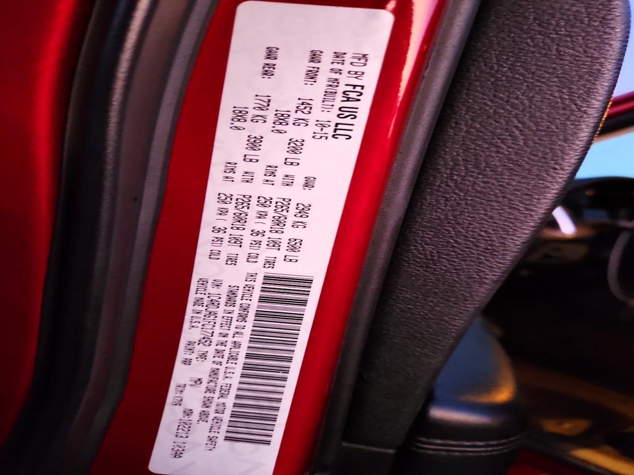 2015 DODGE DURANGO SXT photo 13
