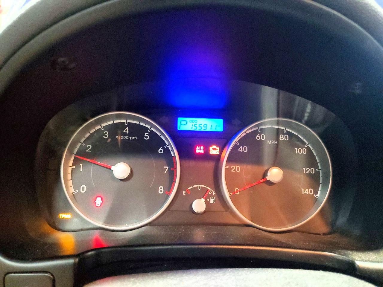 2010 HYUNDAI ACCENT BLUE photo 9