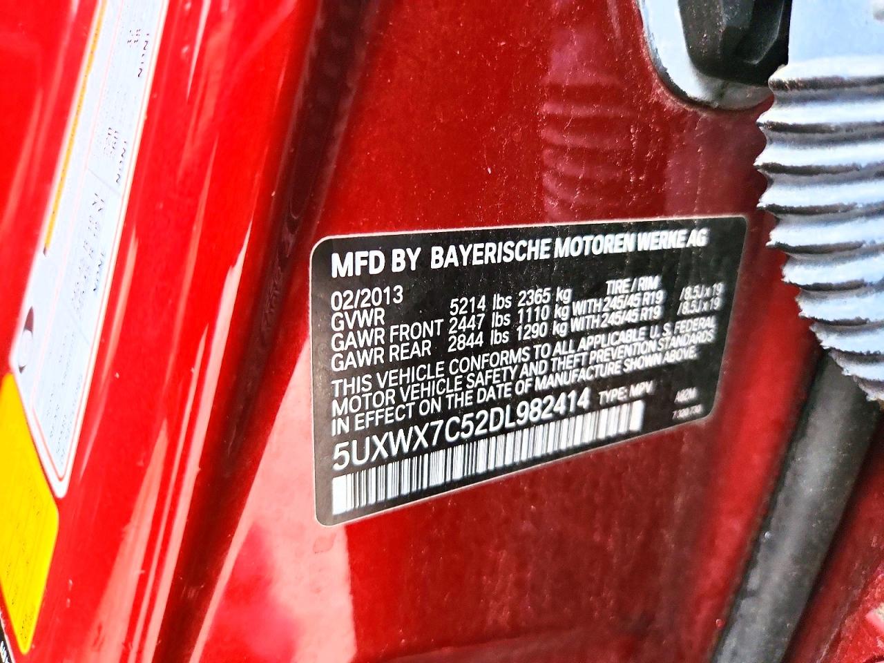 2013 BMW X3 XDRIVE35I photo 13