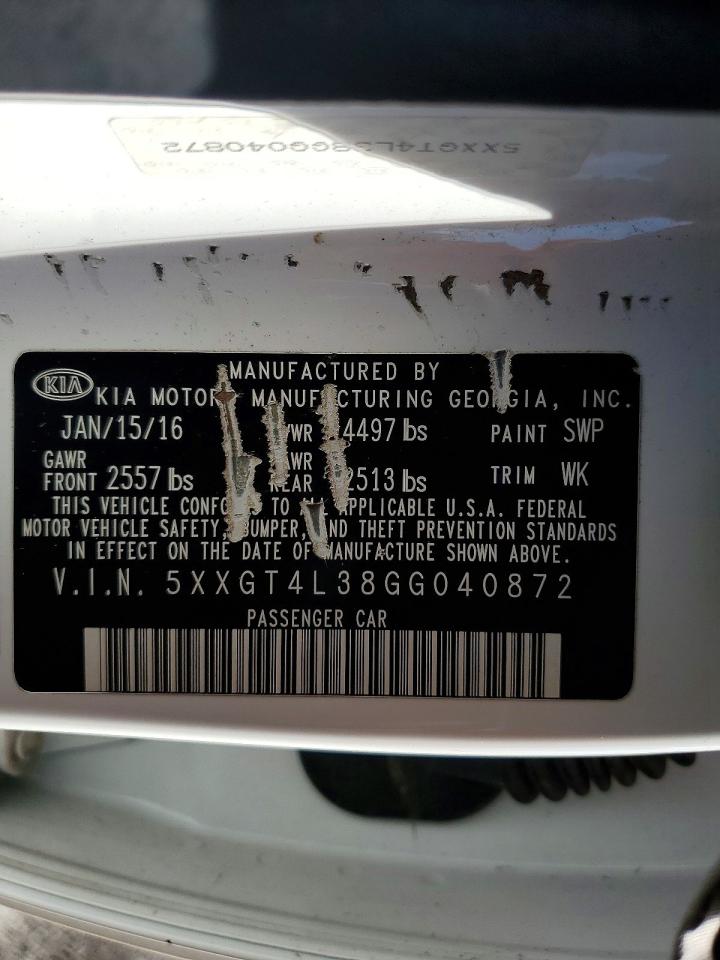 2016 KIA OPTIMA LX photo 12