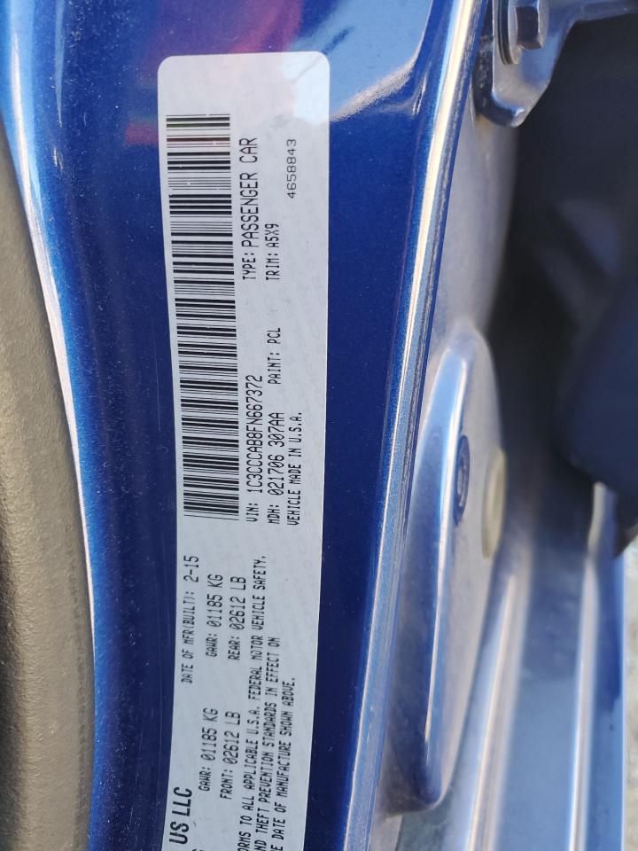2015 CHRYSLER 200 LIMITED photo 12