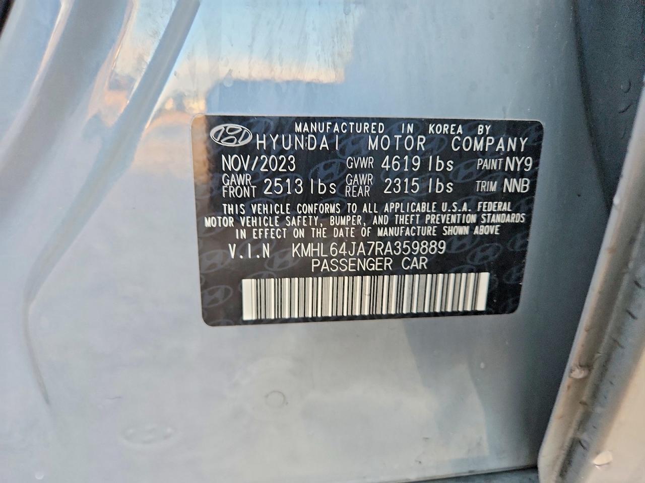 2024 HYUNDAI SONATA SEL photo 12