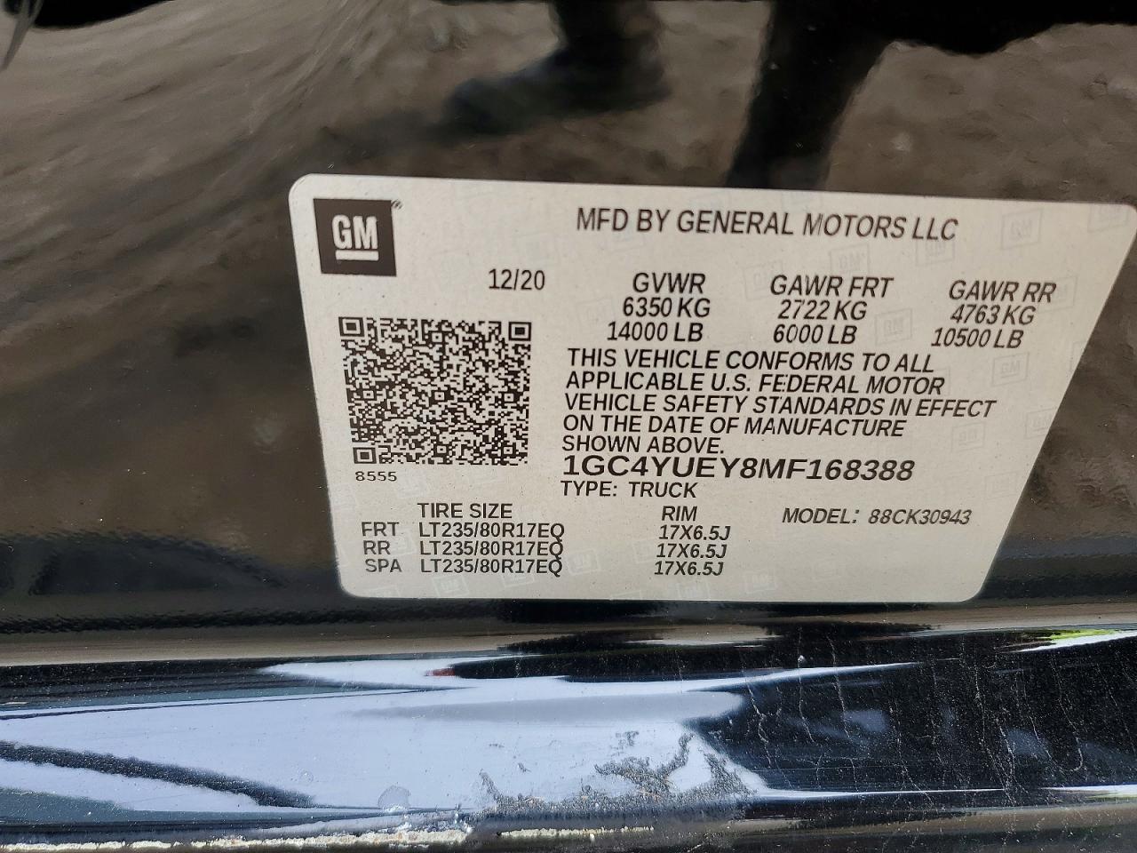 2021 CHEVROLET SILVERADO K3500 LTZ photo 12