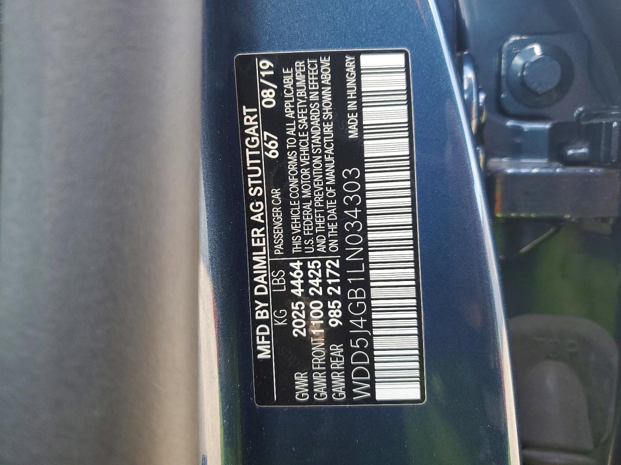 2020 MERCEDES-BENZ CLA 250 photo 13