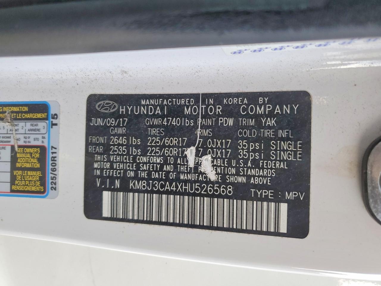 2017 HYUNDAI TUCSON LIMITED photo 12
