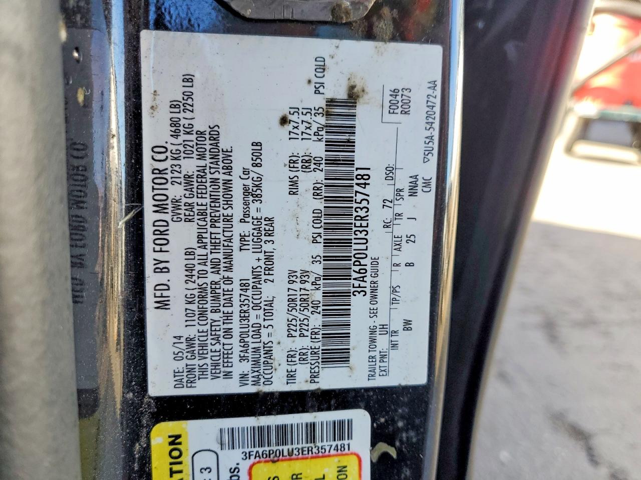 2014 FORD FUSION SE HYBRID photo 12