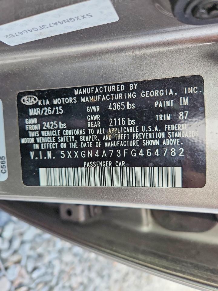2015 KIA OPTIMA EX photo 13