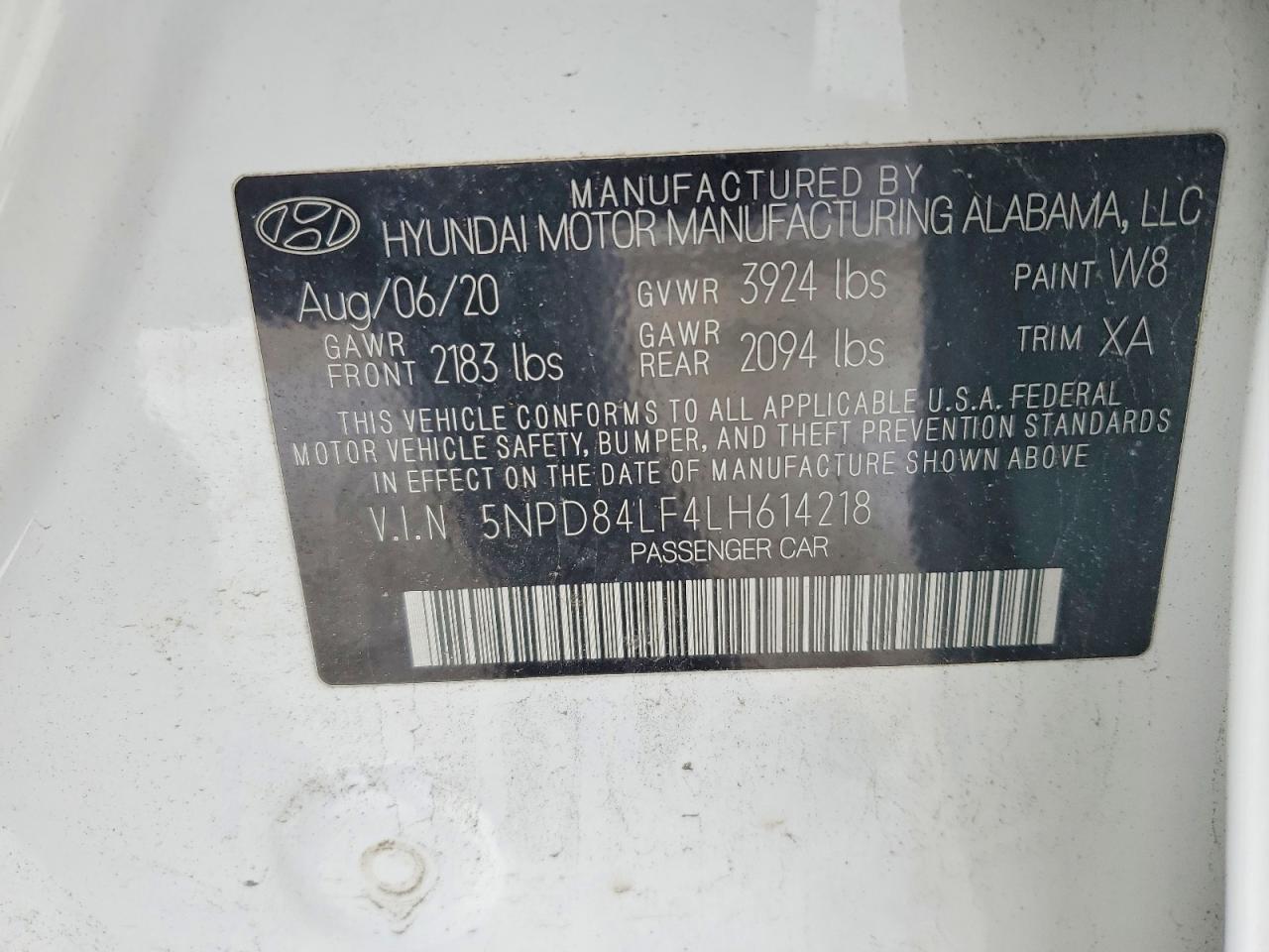 2020 HYUNDAI ELANTRA SEL photo 12