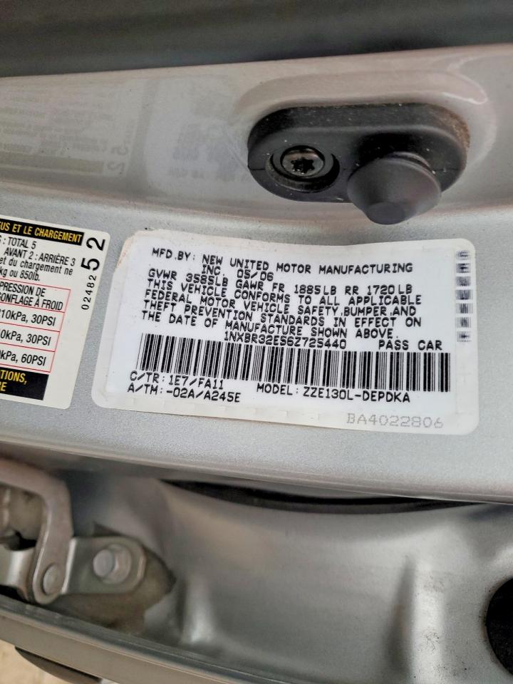 2006 TOYOTA COROLLA CE photo 12