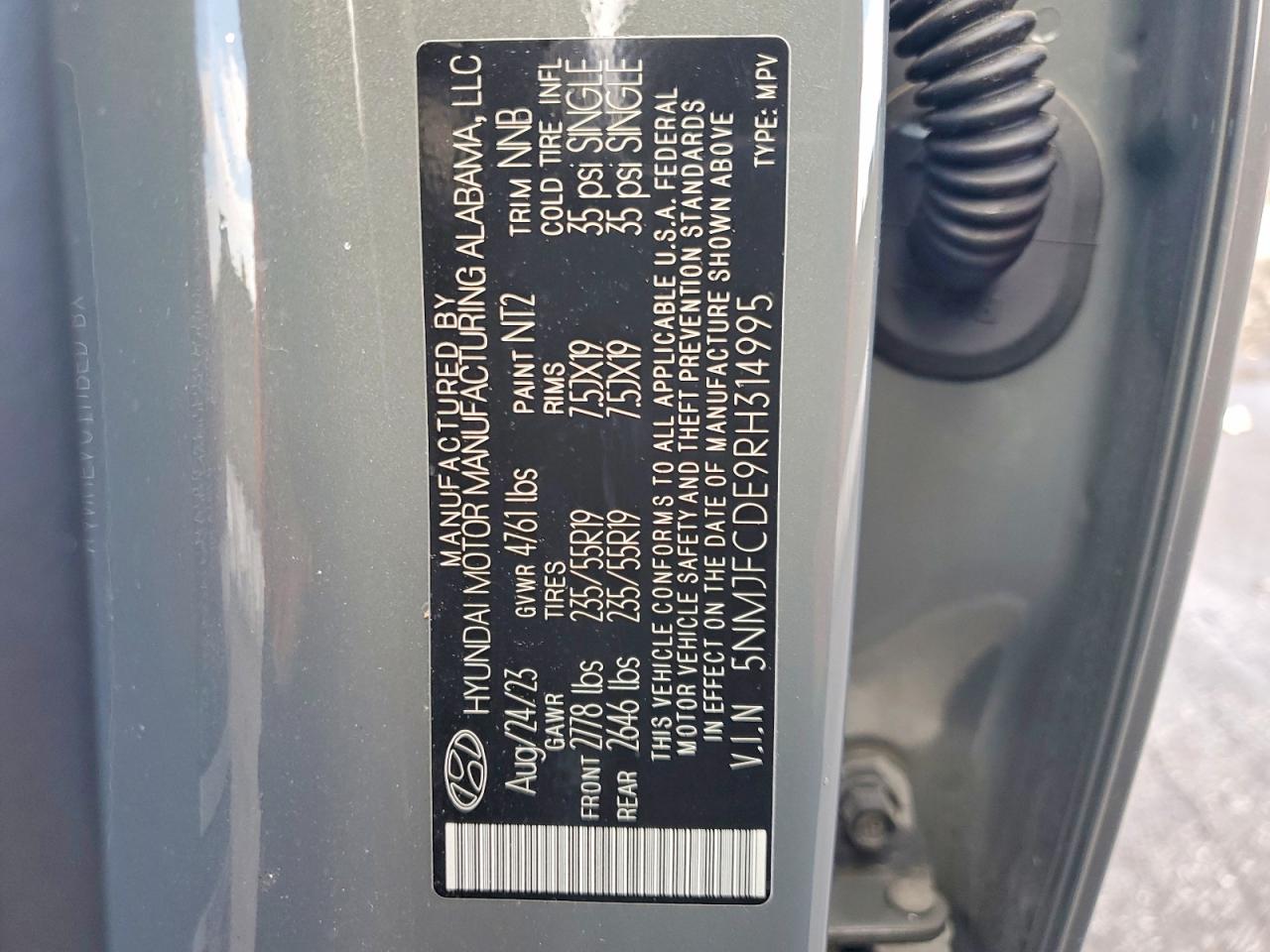 2024 HYUNDAI TUCSON SEL photo 13