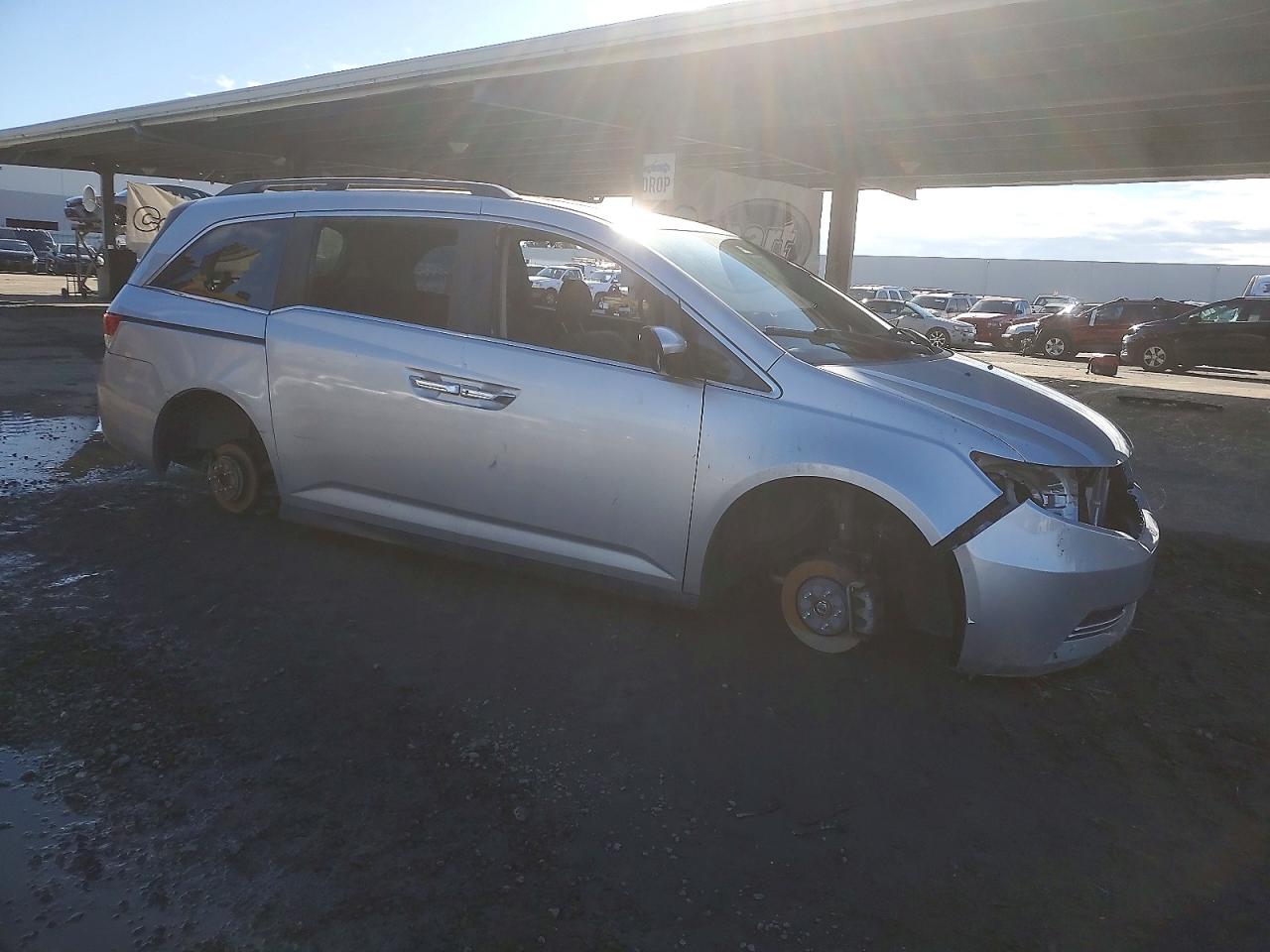 2014 HONDA ODYSSEY EXL photo 4