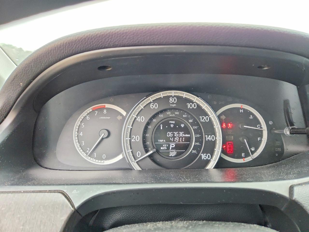 2014 HONDA ACCORD EX photo 9