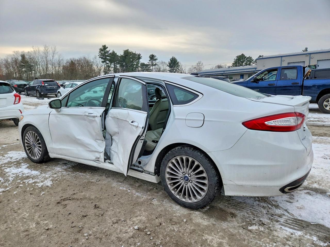 2015 FORD FUSION TITANIUM photo 2