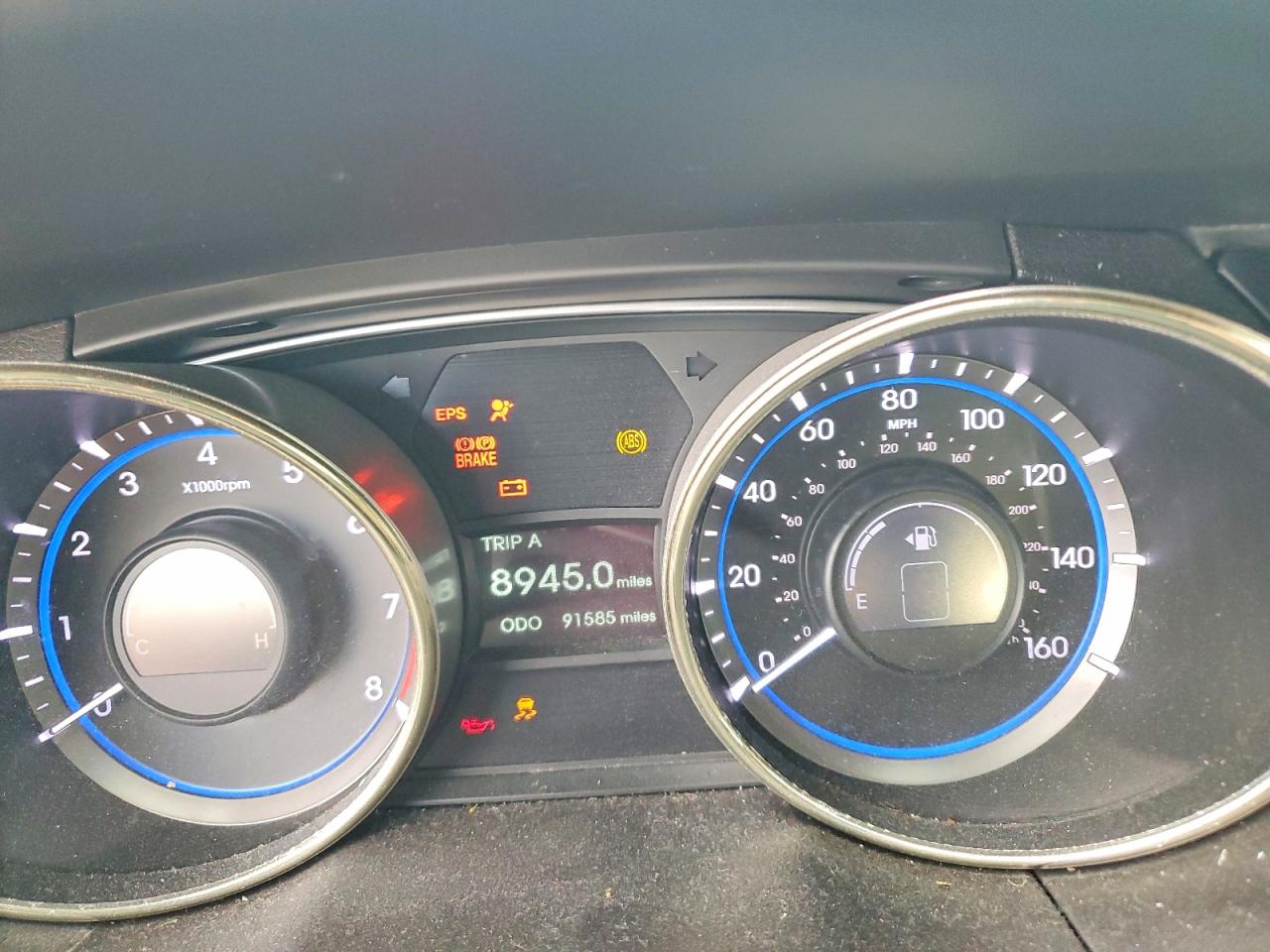 2012 HYUNDAI SONATA GLS photo 9