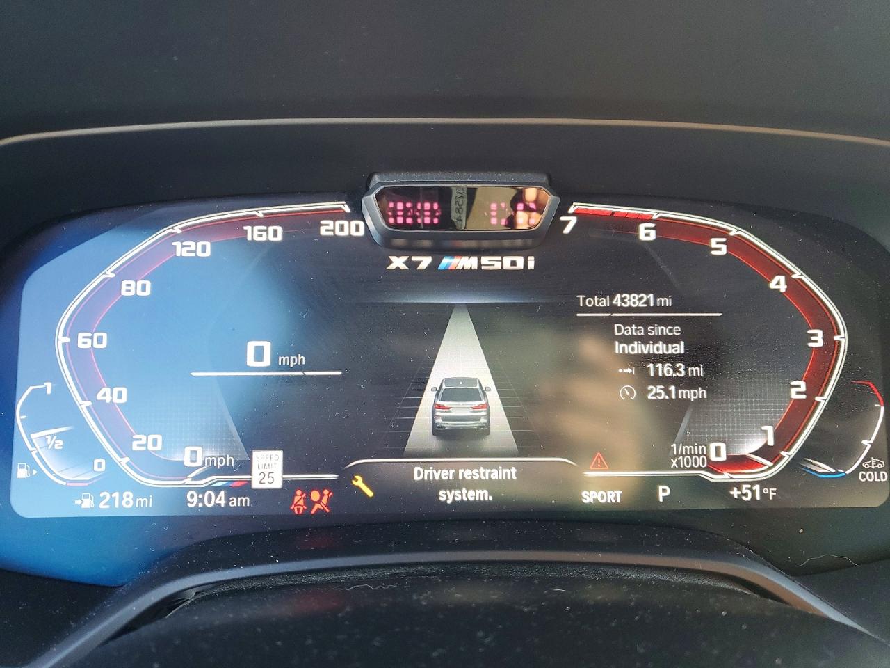 2022 BMW X7 M50I photo 9