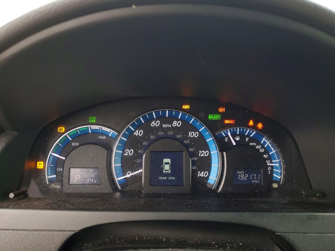 2014 TOYOTA CAMRY HYBRID photo 9