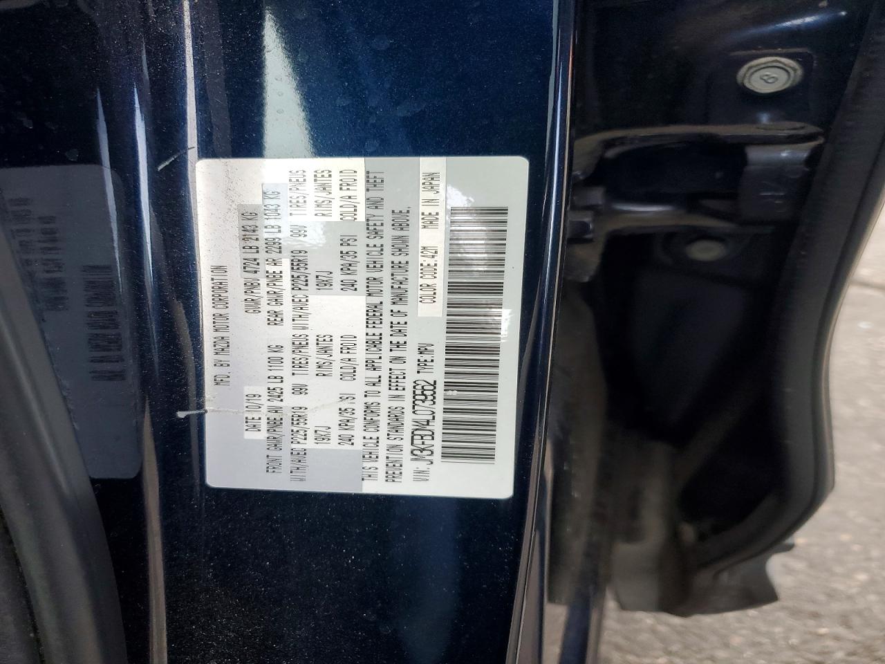 2020 MAZDA CX-5 GRAND TOURING photo 12