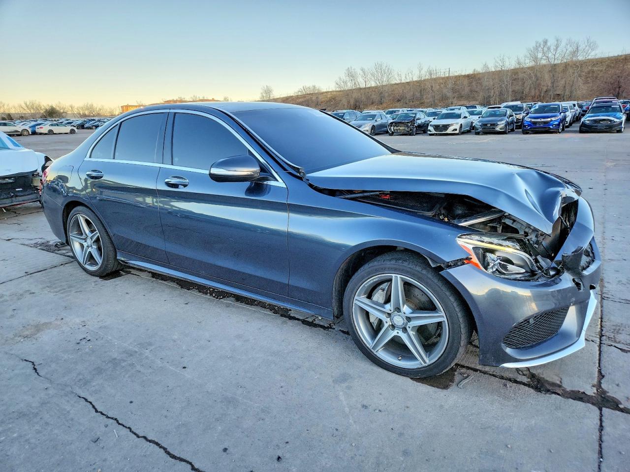2015 MERCEDES-BENZ C 300 4MATIC photo 4