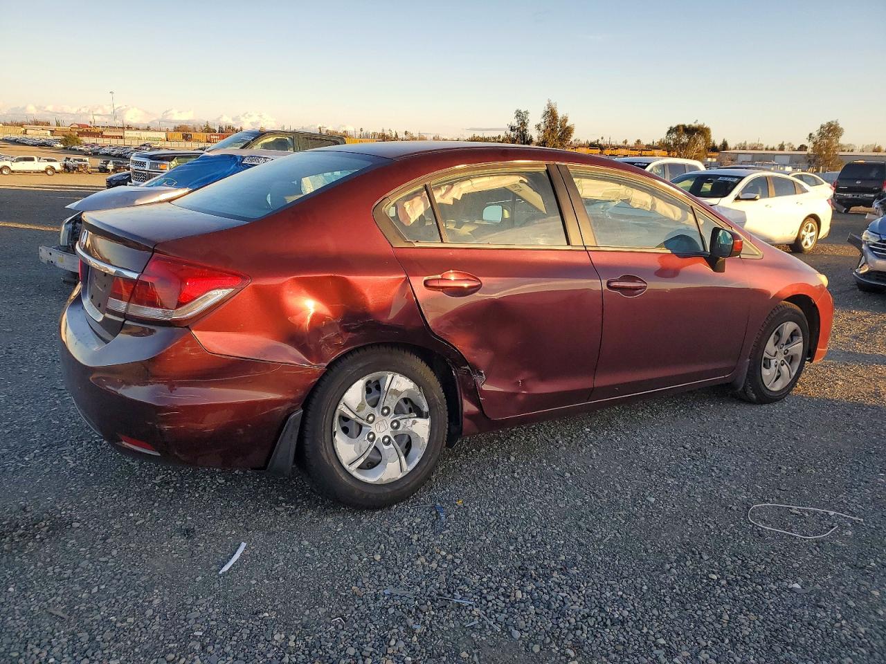 2014 HONDA CIVIC LX photo 7